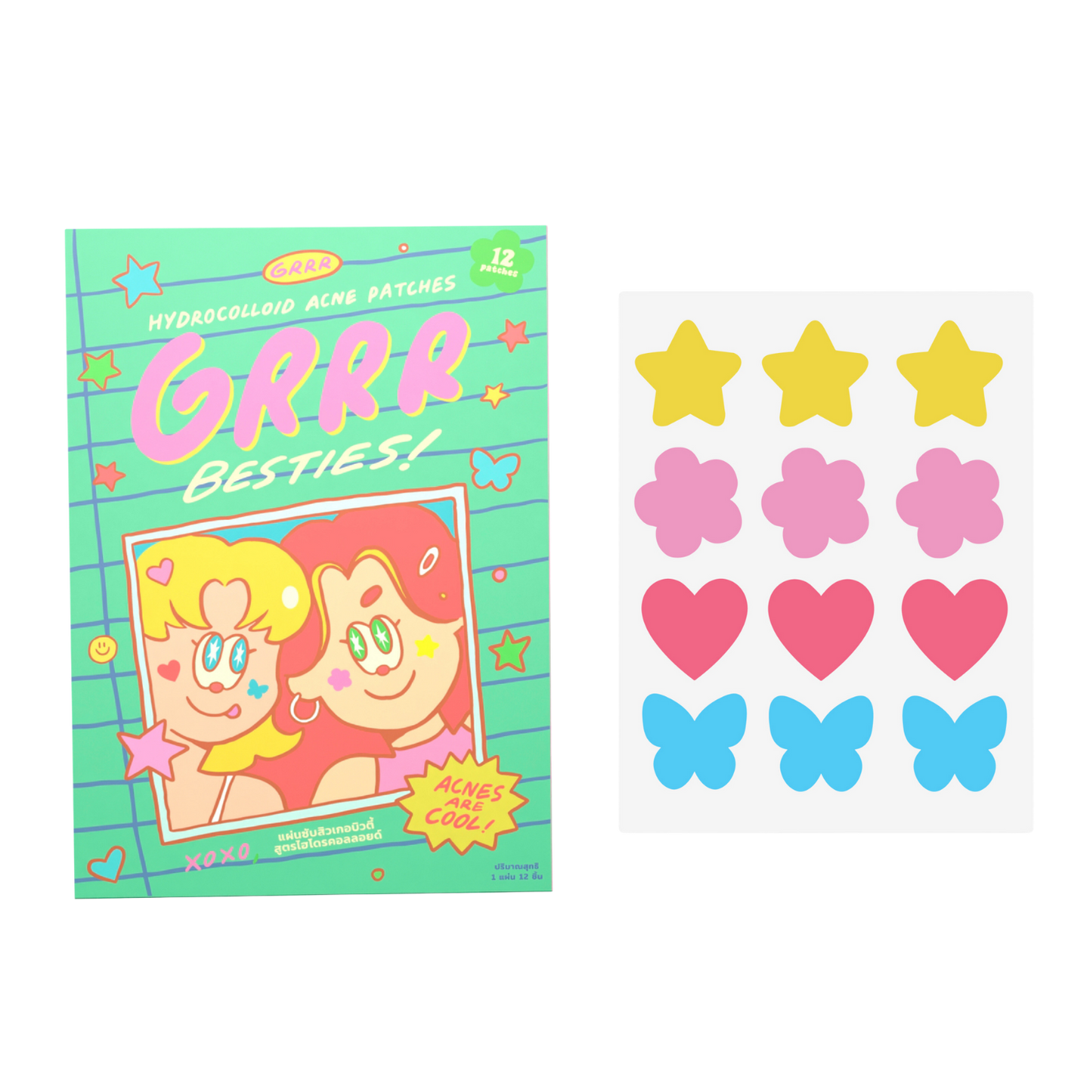 Grrrbeauty Besties 12 dots